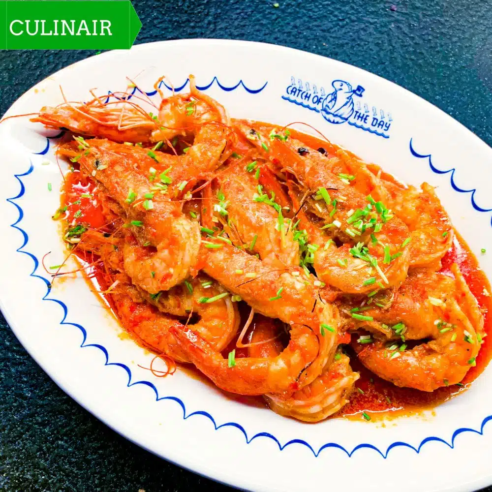 Pittige Portugese gambas