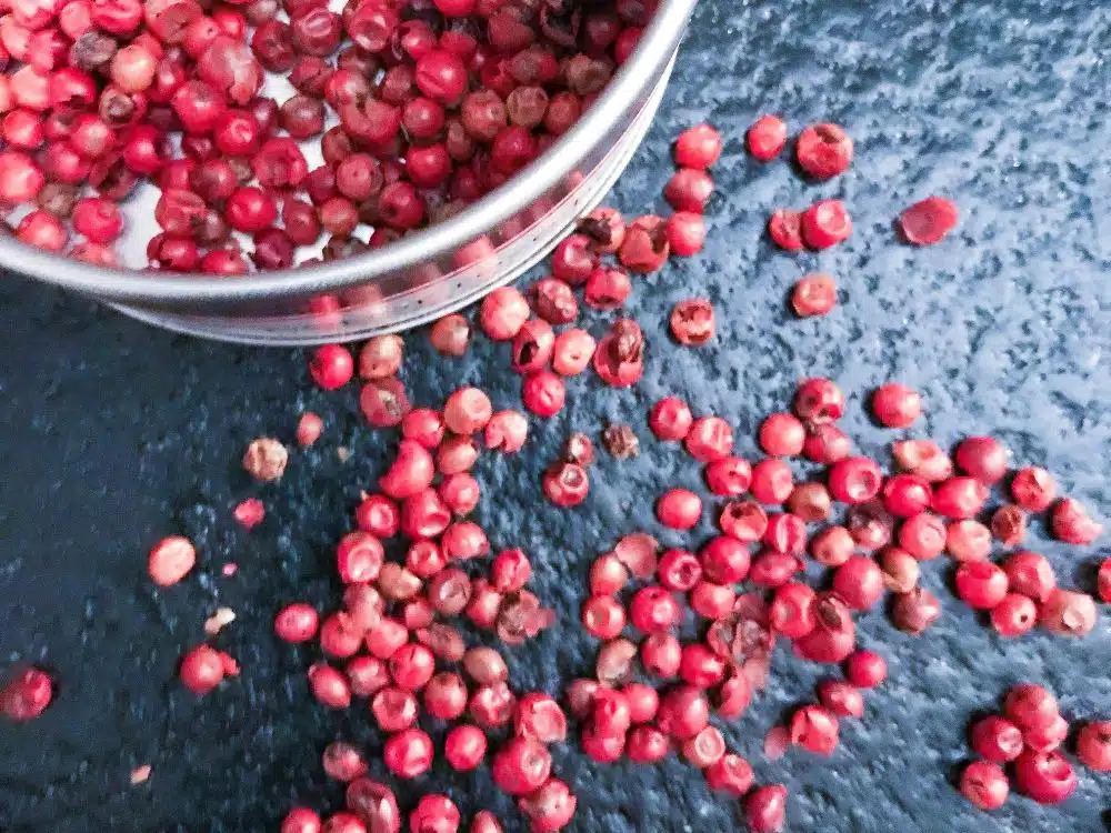 Thema roze peper Thema roze peper