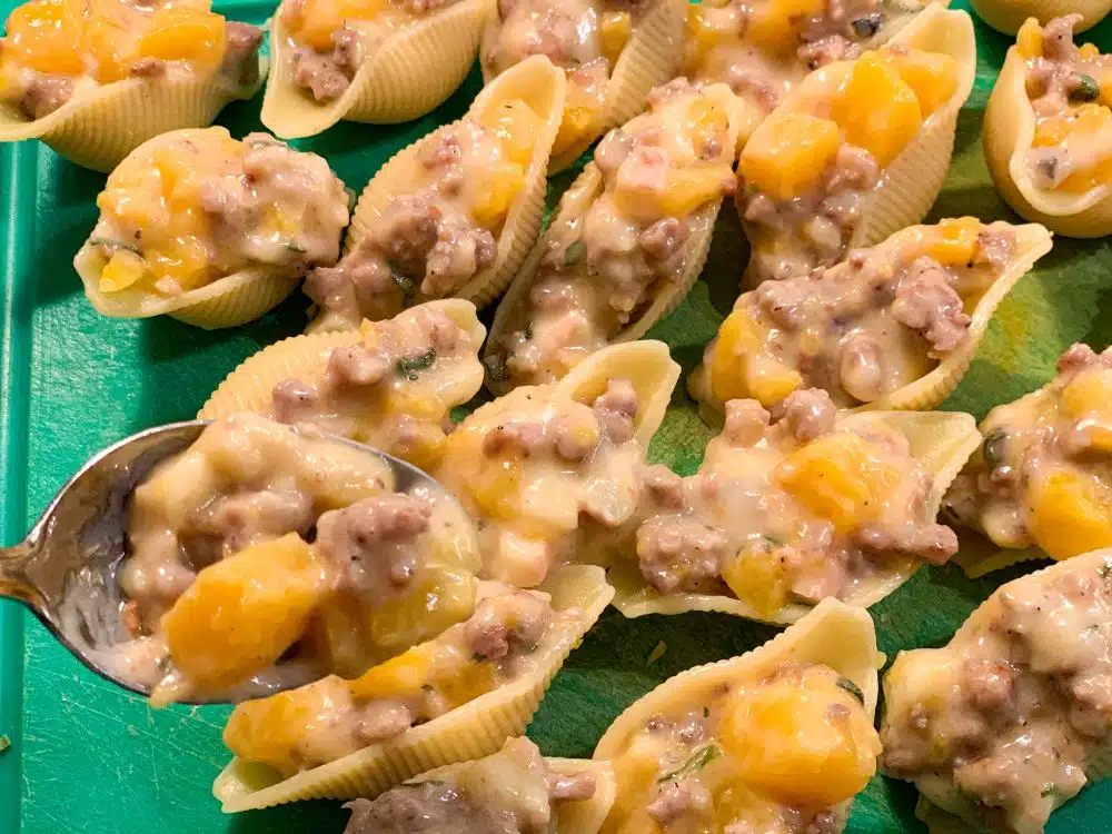 Conchiglioni gevuld