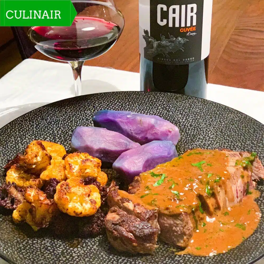 Entrecôte met bourbonsaus