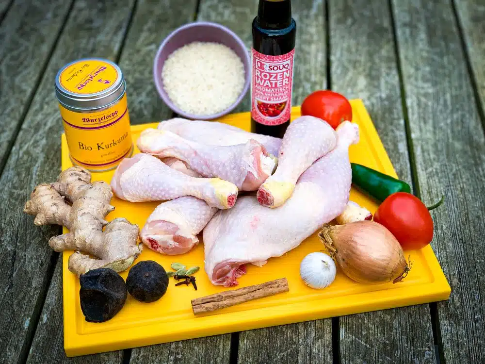 Ingrediënten machboos Ingrediënten machboos