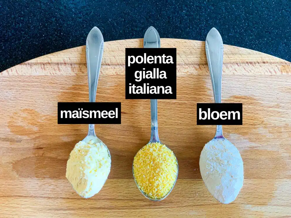 Maïsmeel – polenta – bloem
