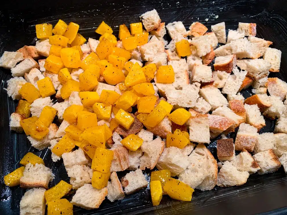 Strata – Amerikaanse broodpudding in laagjes