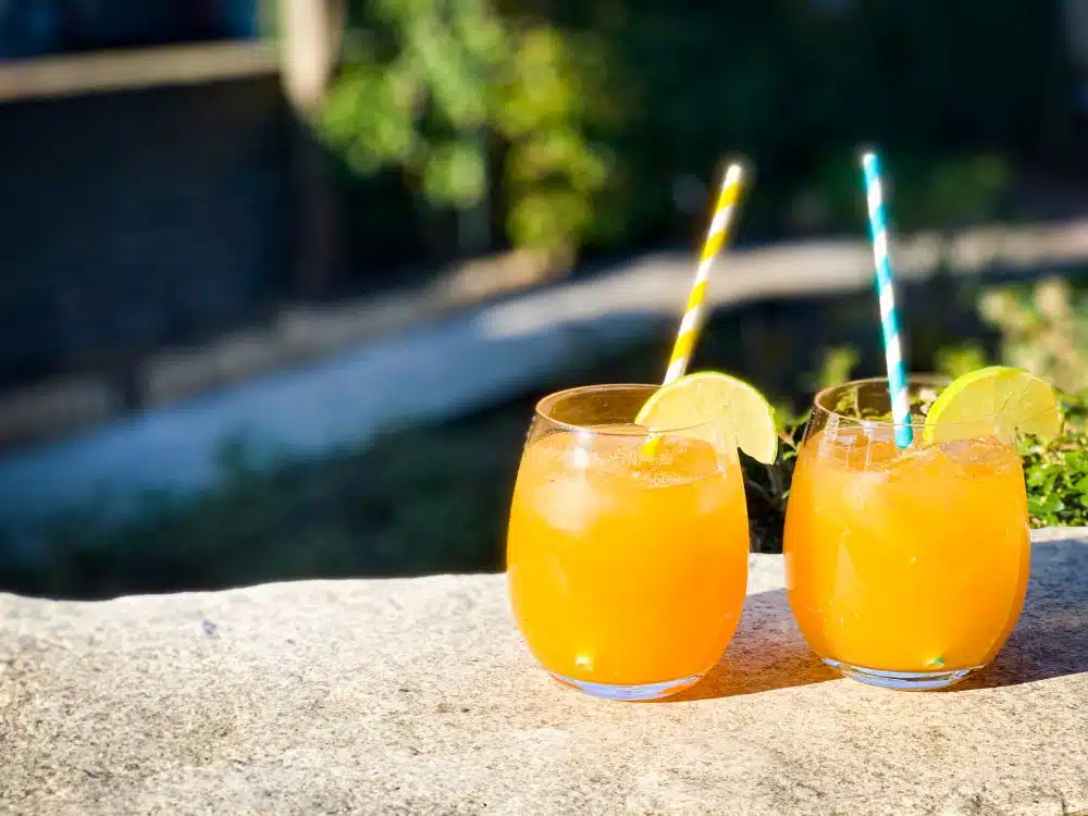Barbados Rum Punch met passievruchtensap