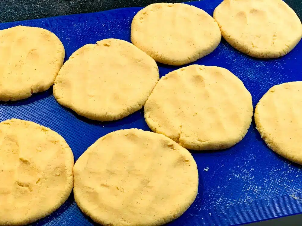 Maïsbroodjes voor pupusa Maïsbroodjes voor pupusa