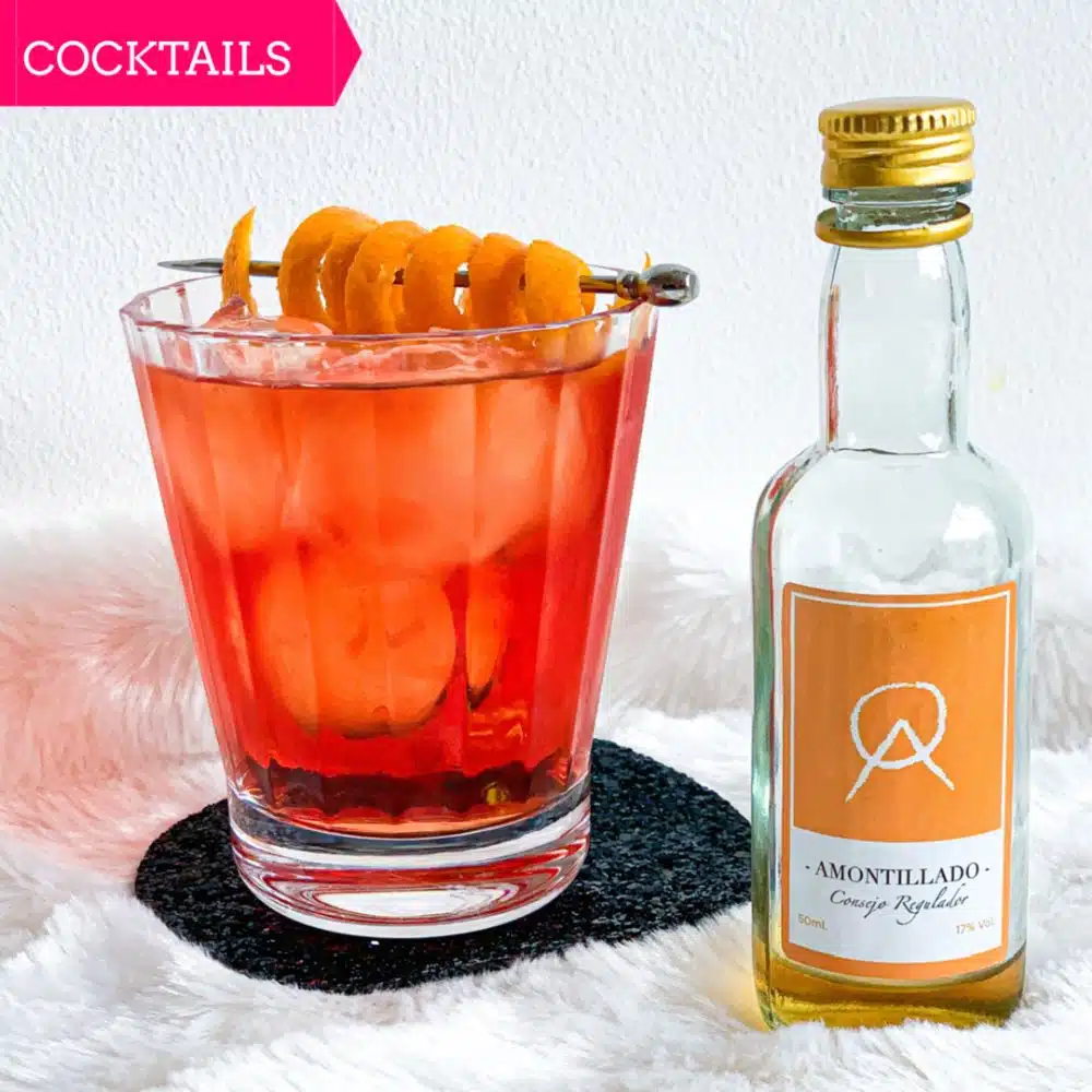 ocktail met amontillado - Toffee Negroni