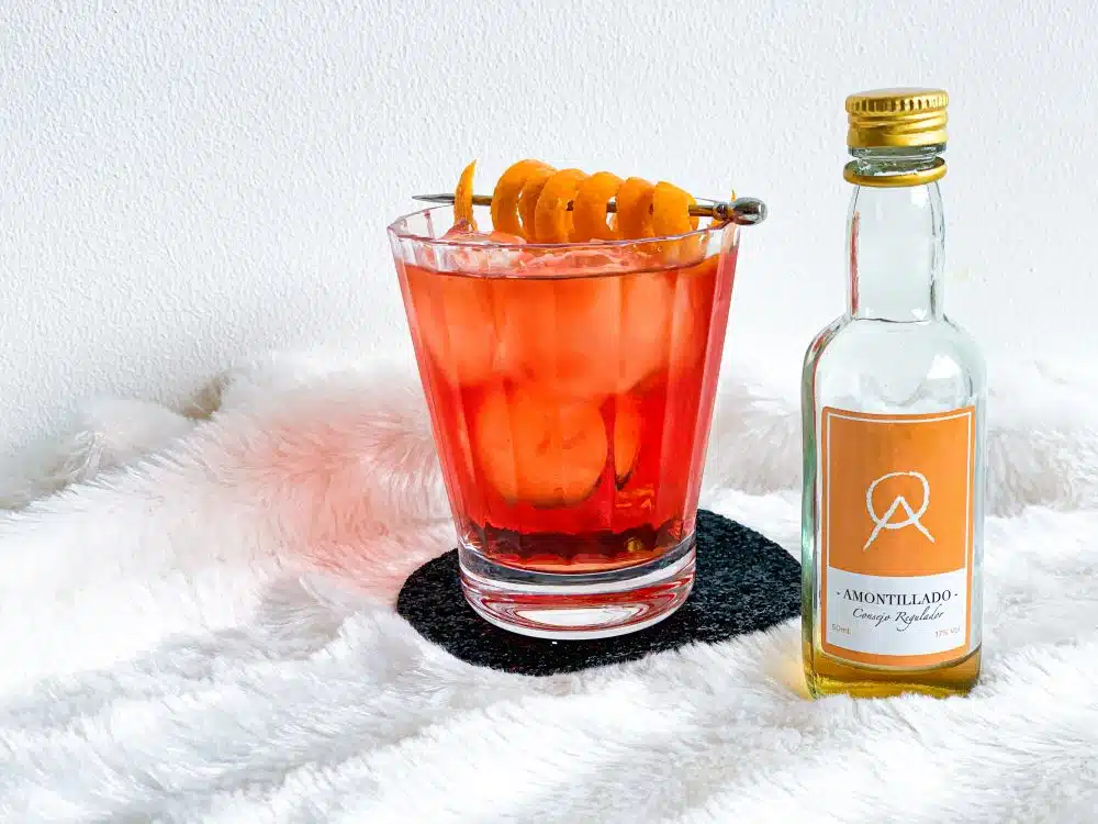 Toffee Negroni met amontillado