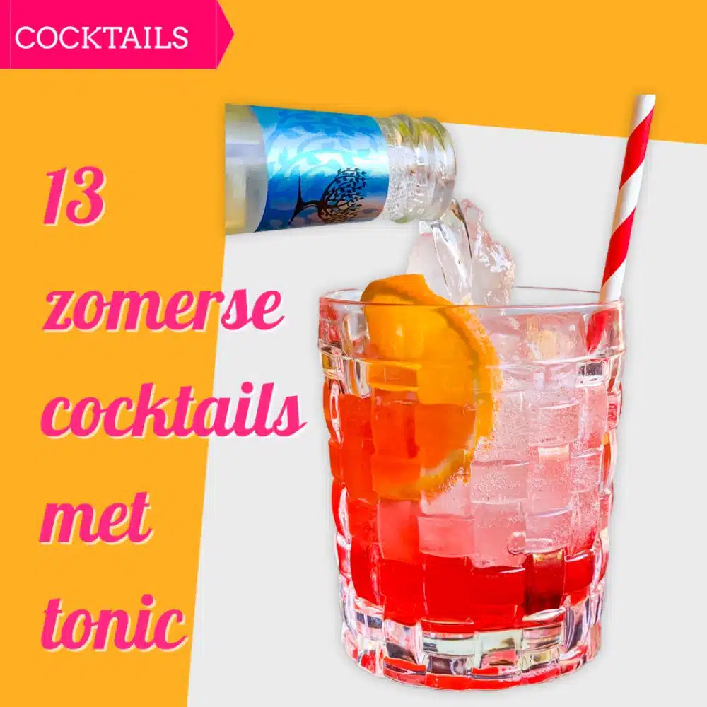 13 zomerse cocktails met tonic