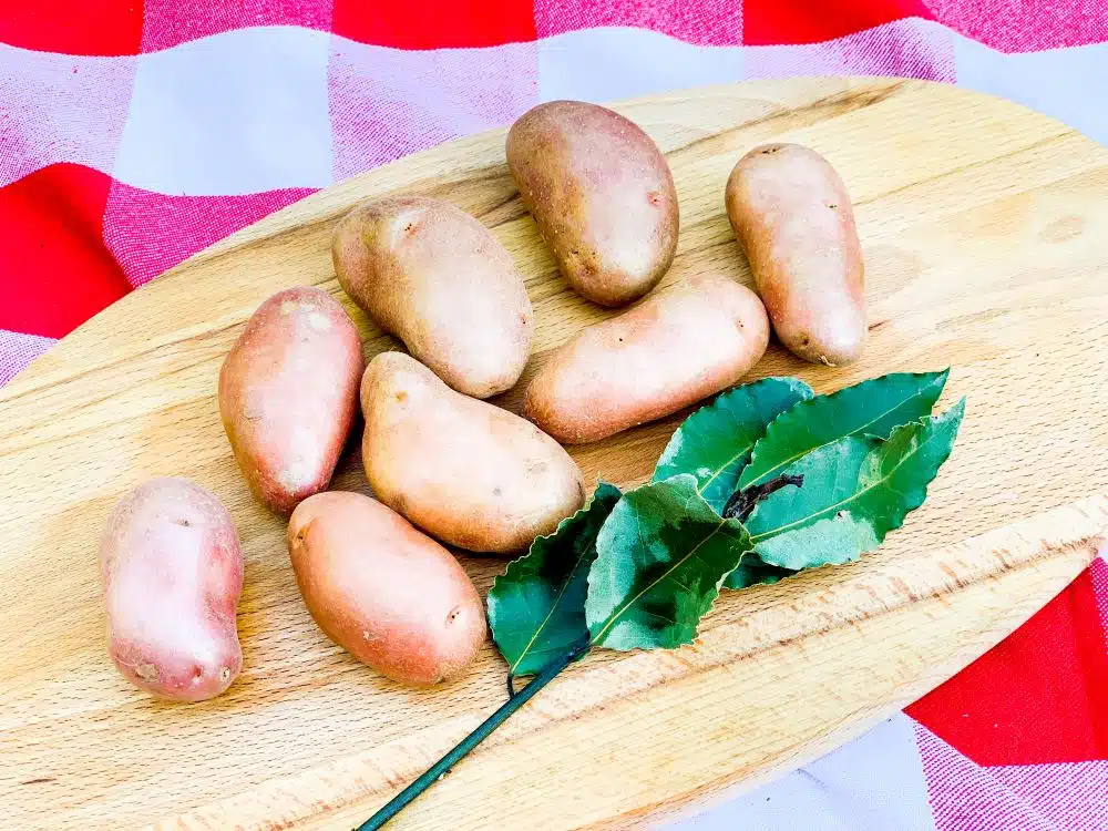 Ingrediënten laurieraardappeltjes
