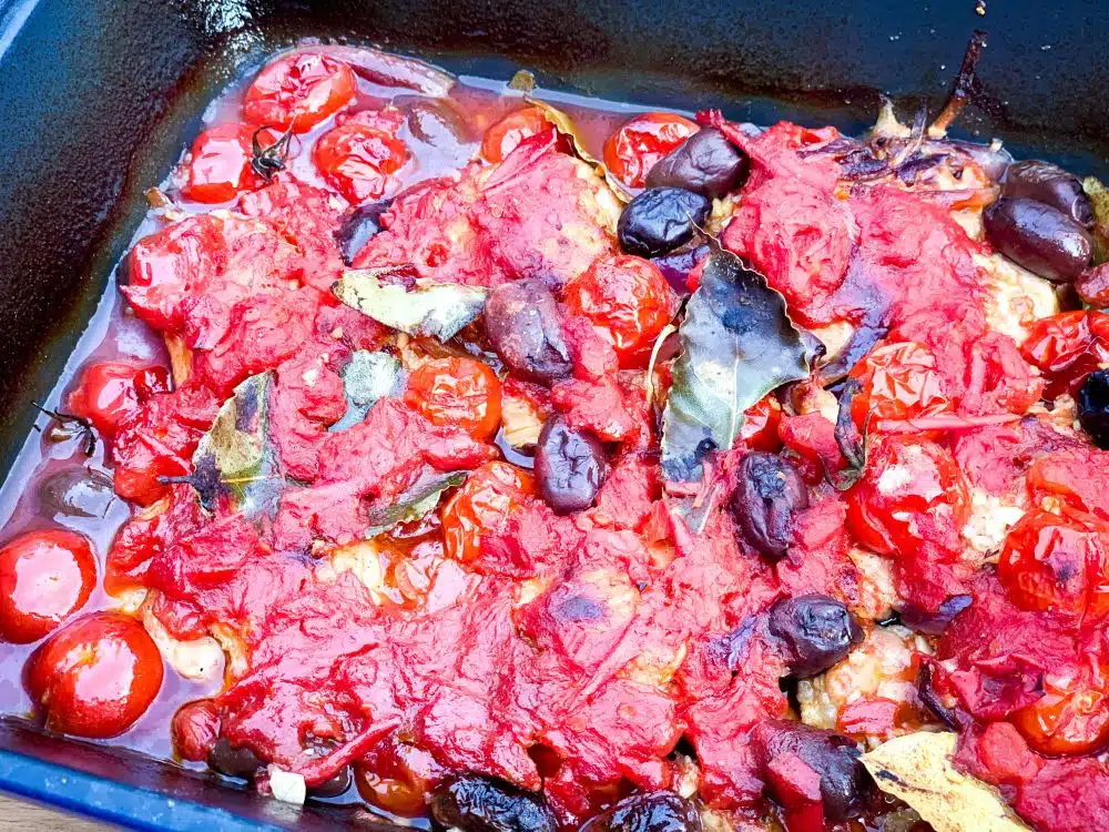 Spaanse kip uit de oven