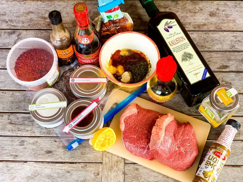 Marinade voor picanha Marinade voor picanha