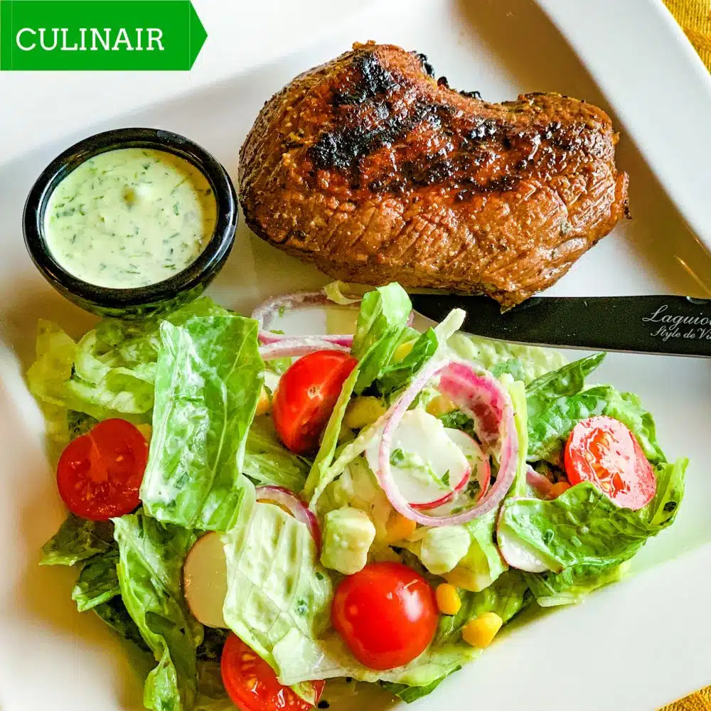 Salade met Green Goddess Dressing