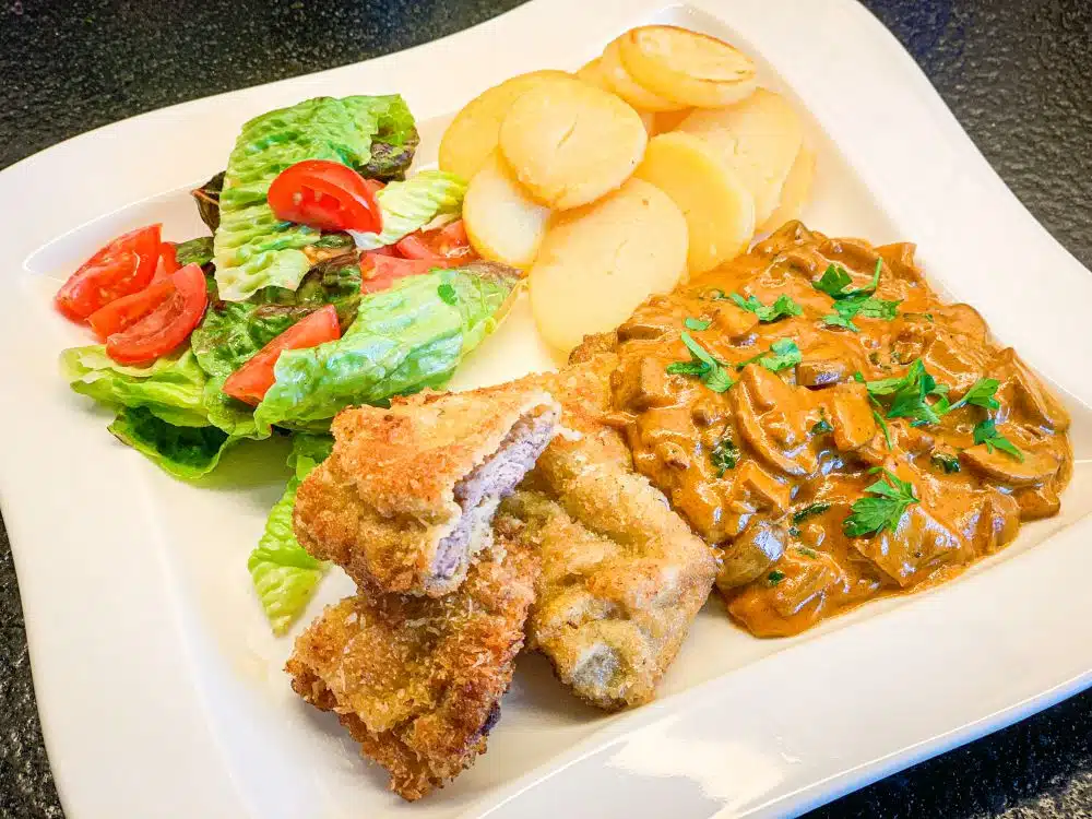 Beef schnitzel Beef schnitzel