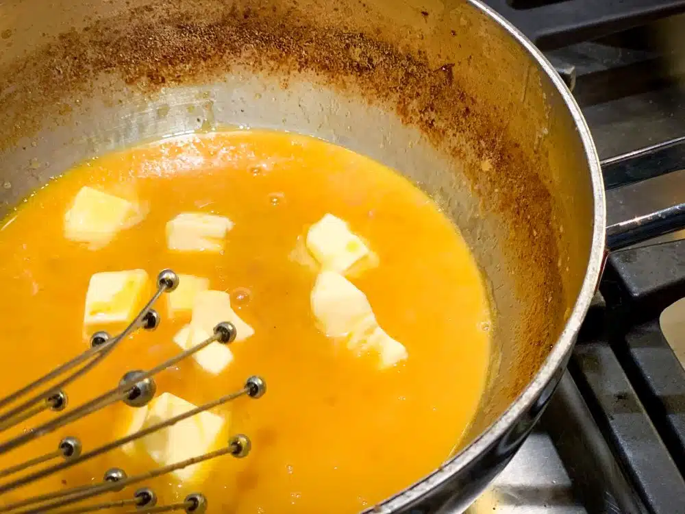 Beurre blanc met sinaasappel maken