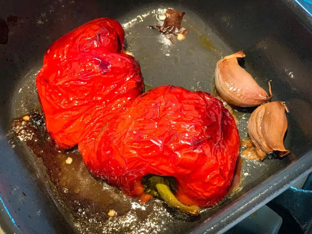 Paprika roosteren