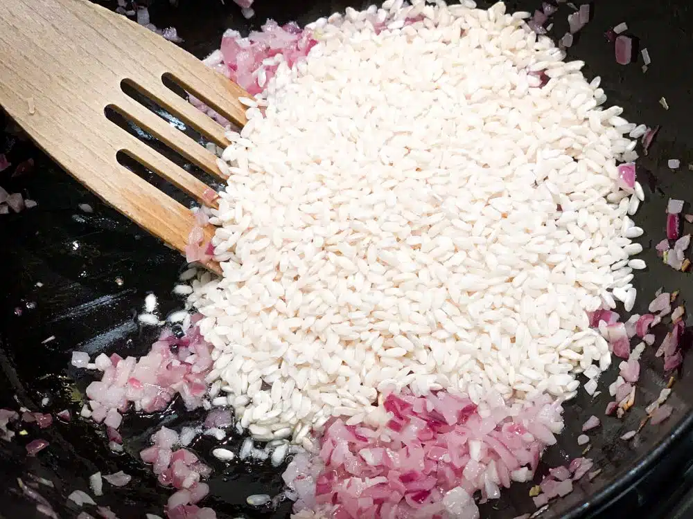 Risotto glazig fruiten Risotto glazig fruiten