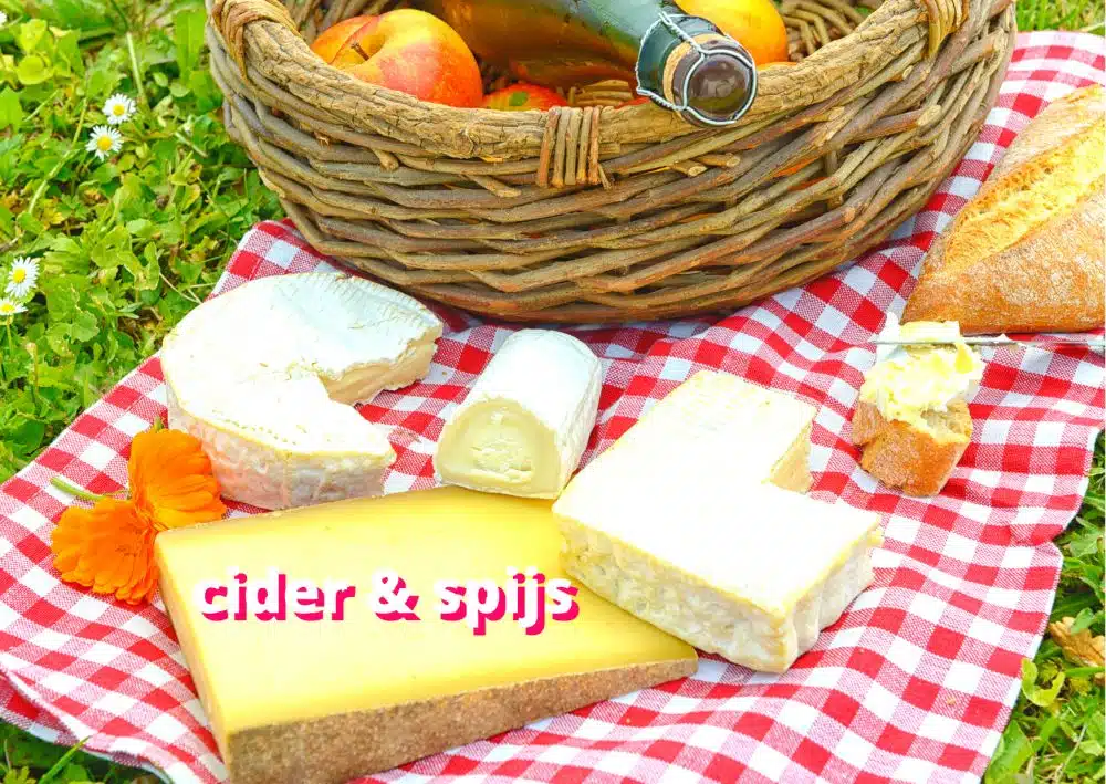 Cider en kaas