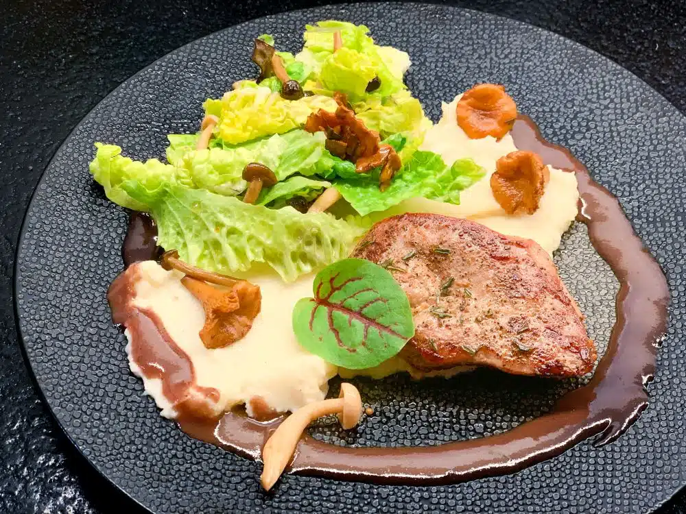 Fazant - herfstsalade - knolselderijmousseline