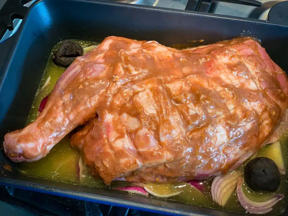 Marinade voor Perzische lamsschouder