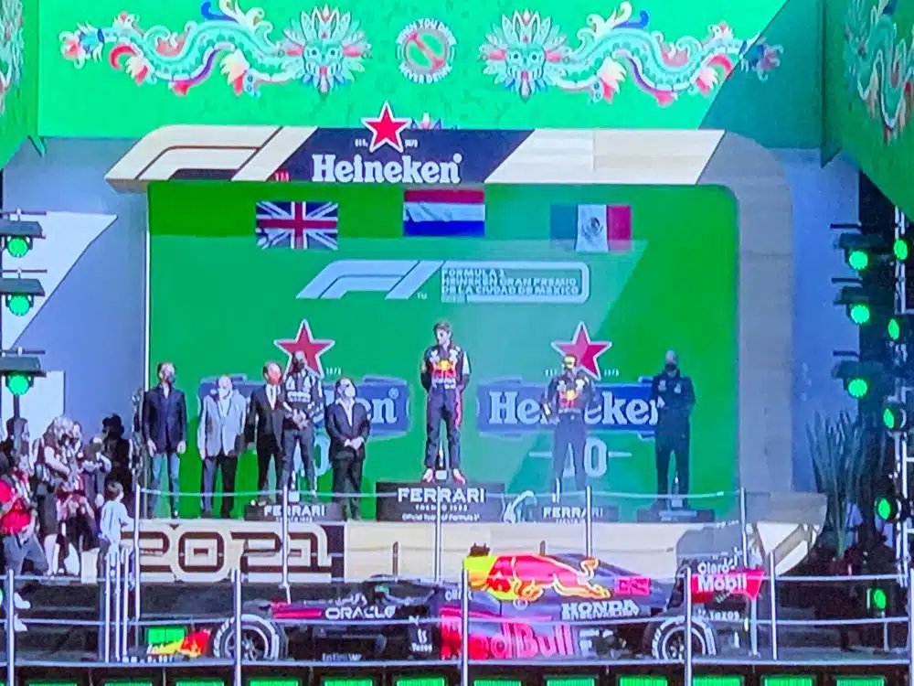 Max Verstappen – Checo Perez in Mexico Max Verstappen - Checo Perez in Mexico