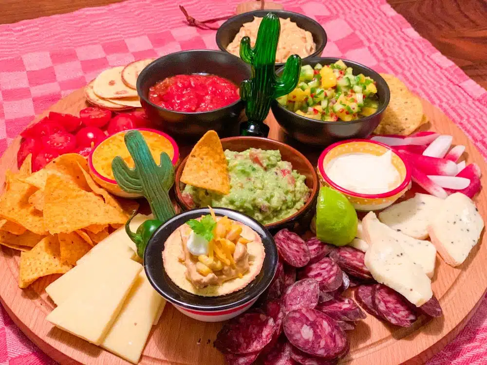 Mexicaanse borrelplank Mexicaanse borrelplank