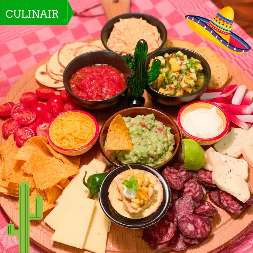 Mexicaanse borrelplank