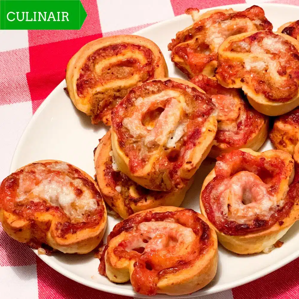 Pizza Rolls - tonijn en peperoni
