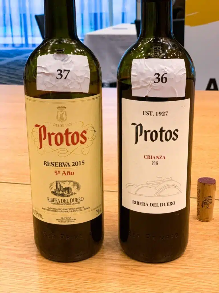 Protos crianza en reserva no 5