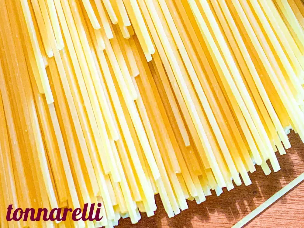 tonnarelli pasta