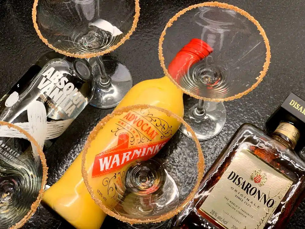 ingrediënten winterse advocaat martini