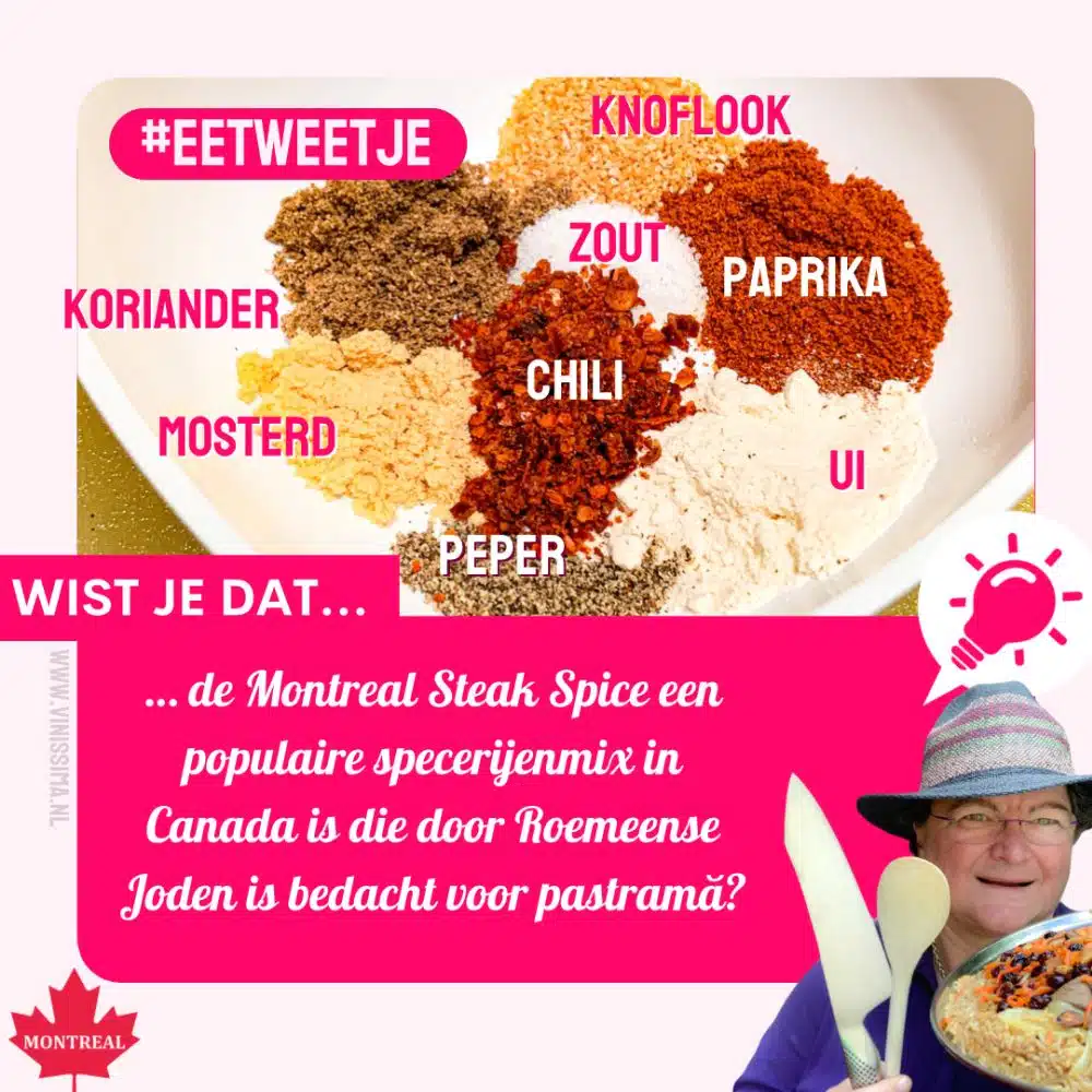 Ingrediënten Montreal Steak Spice