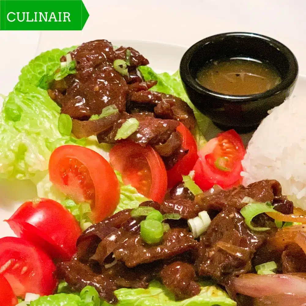Lok Lak - kampot-pepersteak uit Cambodja