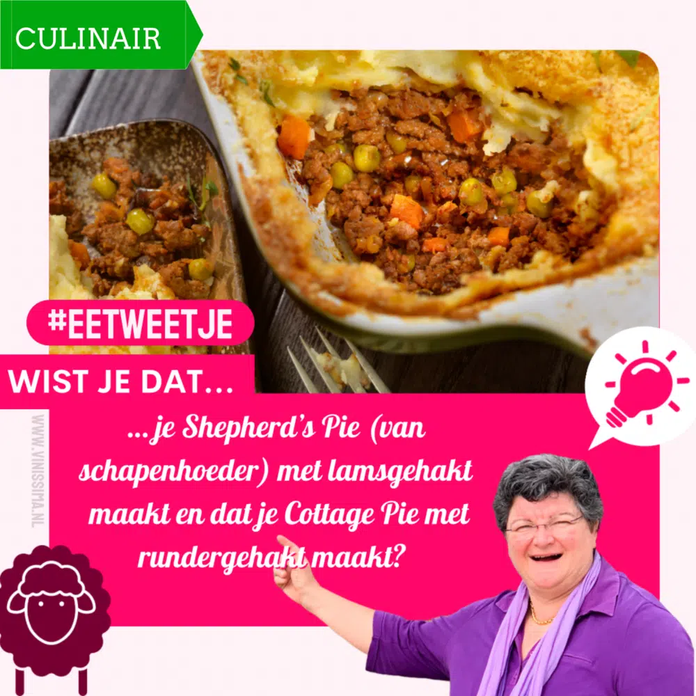 Spepherds Pie versus Cottage Pie