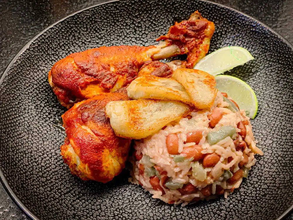 Belize - Rice and Beans en kip-recado