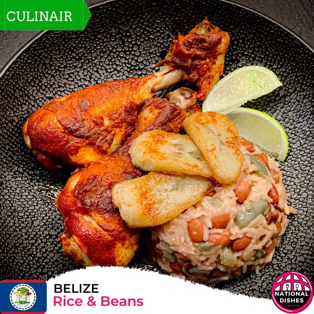 Nationaal gerecht Belize - Rice and Beans