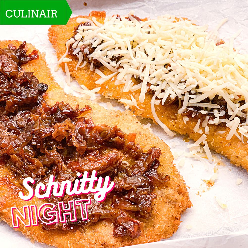 Schnitty Night - Aussie Schnitzel Kilpatrick