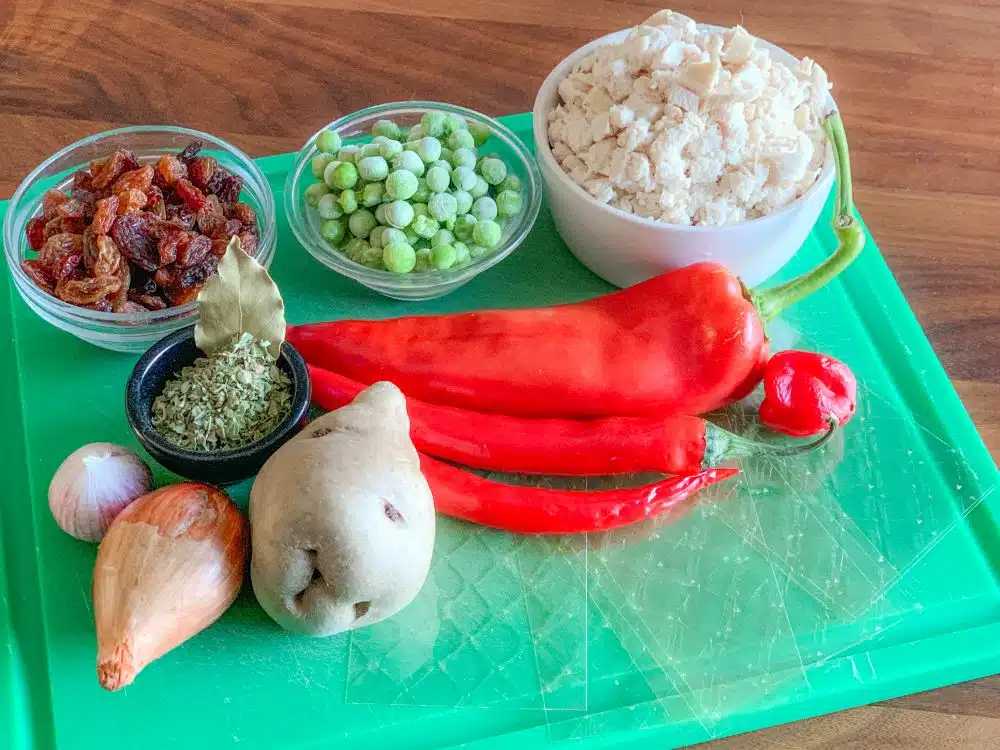 Ingrediënten Boliviaanse salteñas