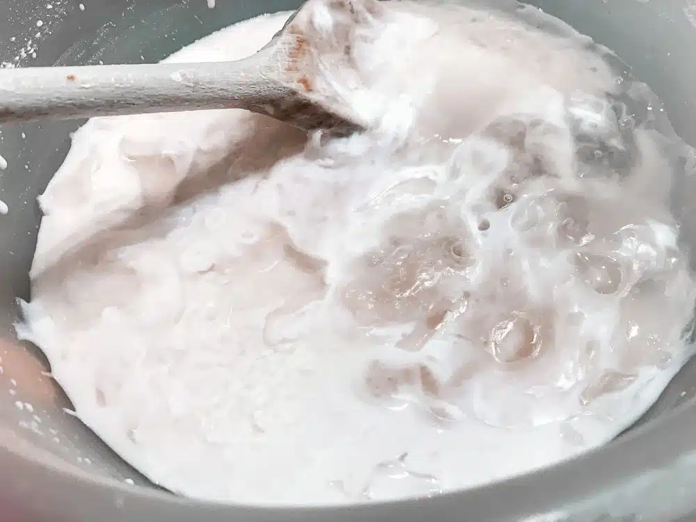 Ambuyat maken Ambuyat maken