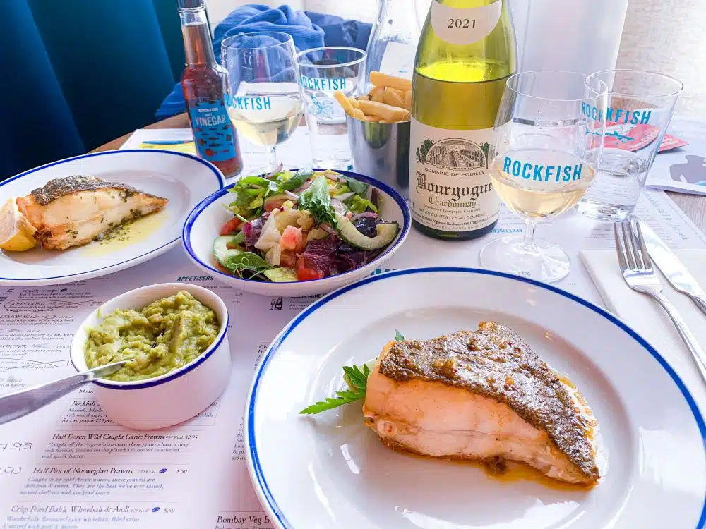 Griet eten bij Rockfish in Torquay