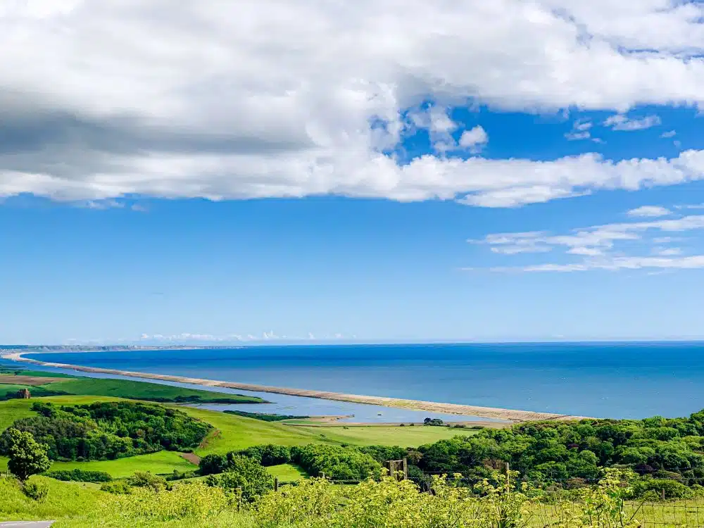 de kust bij Abbotsbury - Dorset