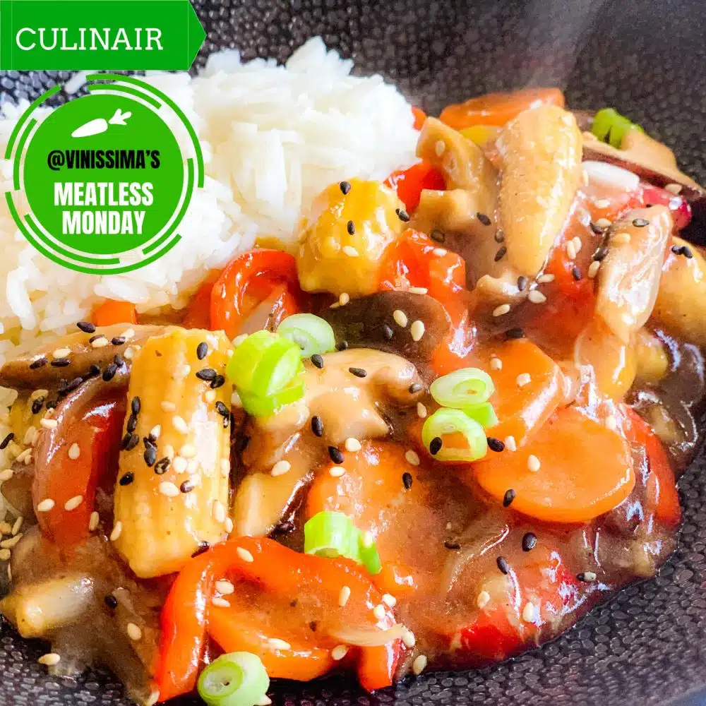 vegetarische wokschotel