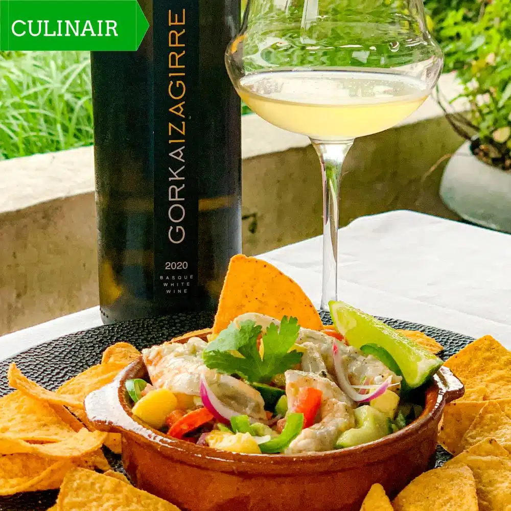 ceviche van gambas met mango ceviche van gambas met mango