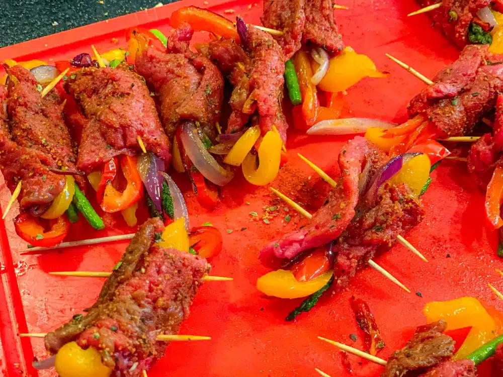 beef-rolletjes fajita-stijl