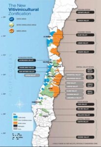 Chileense wijngebieden