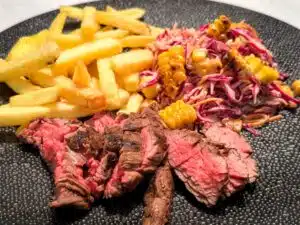 bavette met chipotle-marinade