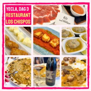 Yecla dag 3 - lunch bij Los Chispos