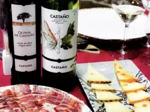 diner bij Bodegas Castaño