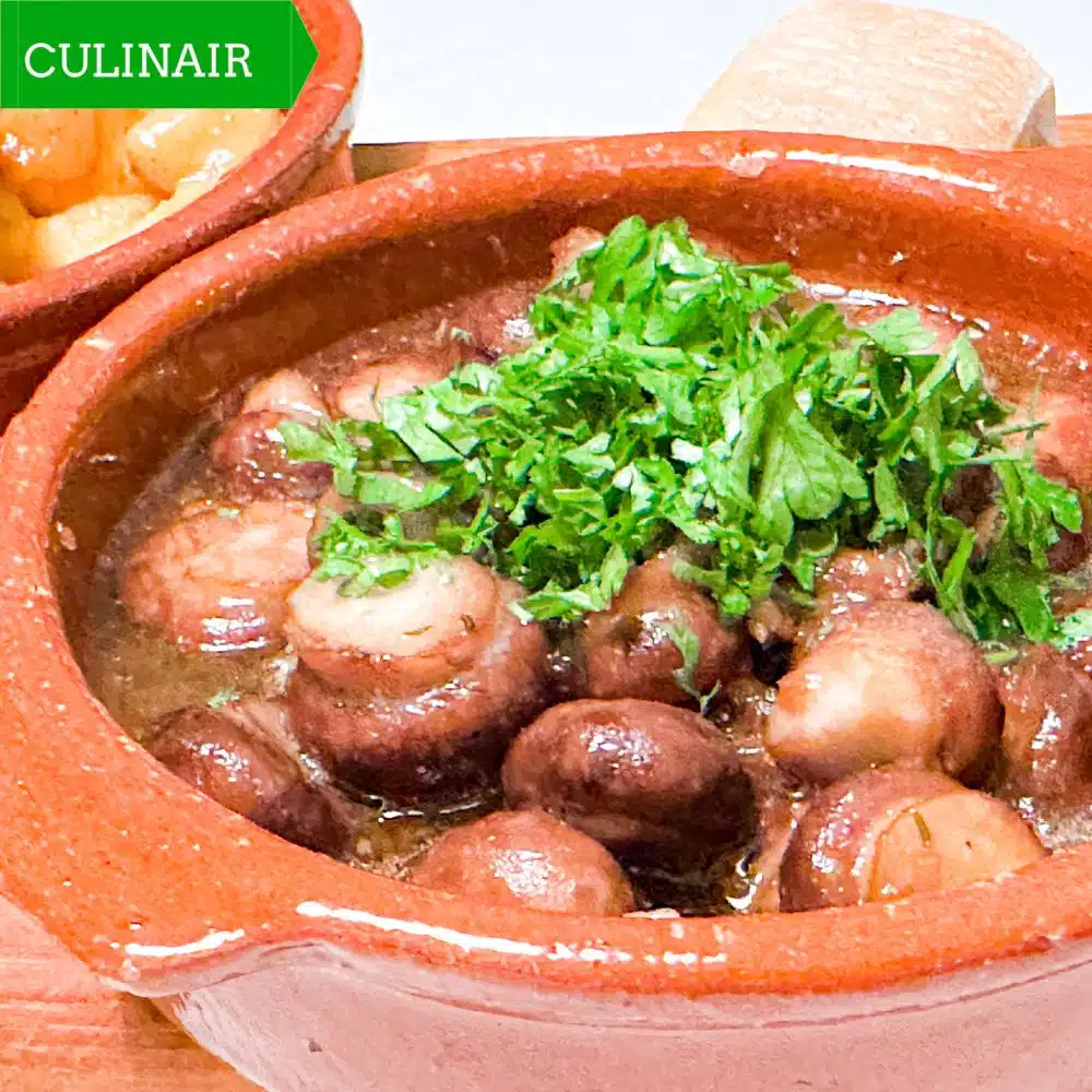 tapas - champignons met bier en tijm