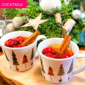 Spiced Cranberry Hot Toddy