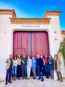 hartelijke ontvangst bij Cuarto-Lote – DO Vinos de Madrid Cuarto-Lote - roble español